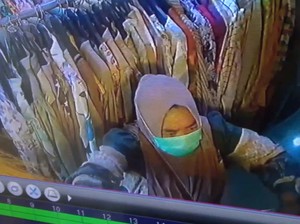 Emak-emak Curi Baju Gamis Rp 2,3 Juta di Butik Maros, Modus Pura-pura Belanja