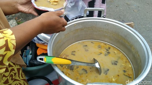 Kagape, salah satu menu favorit berbuka puasa di Kota Bima, NTB. (Foto: Rafiin/detikBali)