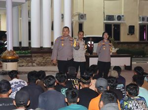 Patroli Subuh Polres Dumai, 104 Kendaraan Diamankan