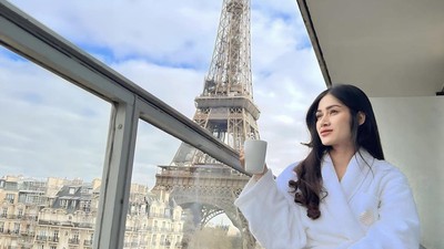 Keseruan Icha Annisa Saat Kulineran di Paris sampai  Amsterdam