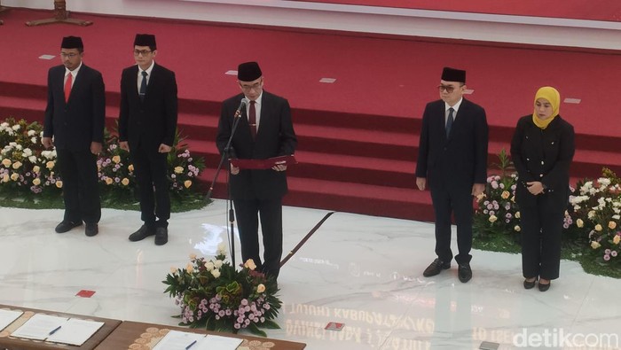 KPU Kumpulkan Ketua-Anggota Hukum Hadapi Sengketa Pemilu. (Dwi R/detikcom)