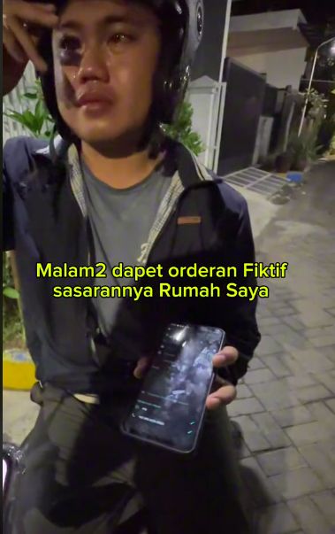 Nabung untuk Kuliah, Driver Ojol Ini Malah Kena Orderan Makanan Fiktif