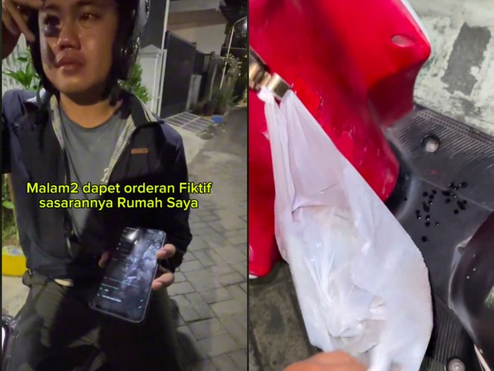 Nabung untuk Kuliah, Driver Ojol Ini Malah Kena Orderan Makanan Fiktif