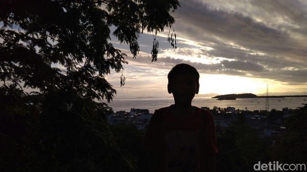 Panorama dari puncak Tangga Seratus (Nizar Aldi/detikSumut)