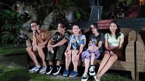 Pemain film 365 Days with Arjuna di Museum Blanco, Ubud, Gianyar, Jumat (22/3/2024). (Istimewa)