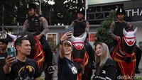 CFD di Bundaran HI menjadi salah satu tempat favorit warga Jakarta untuk berolahraga.
