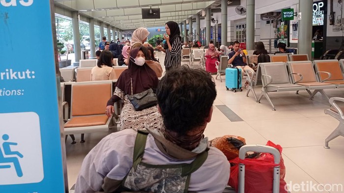 Suasana Stasiun Pasar Senen. (Taufiq/detikcom)