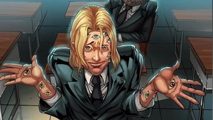 Ada juga Eye Boy, anggota X-Men dengan banyak mata. Semua mata di tubuhnya berfungsi untuk memantau sekitarnya dan memberikan sensor saat bahaya datang. Foto: Istimewa