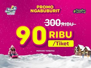 Butuh yang Dingin Saat Puasa? Trans Snow World Bintaro Lagi Diskon!