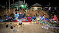 Gempa terkuat terjadi dengan kekuatan magnitudo (M) 6,5.