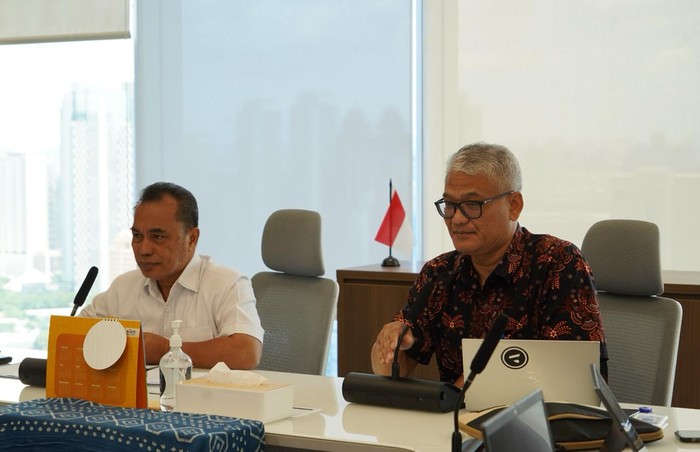 Bakti Menerima Kunjungan Diskominfo Sangihe