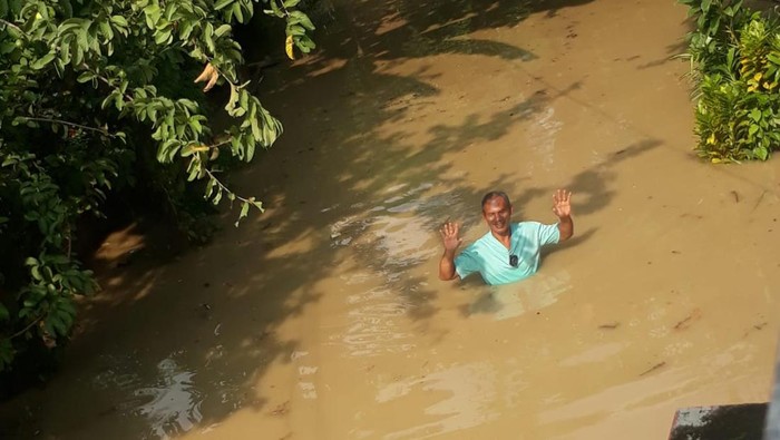 Banjir Misterius Tanpa Hujan Menyelimuti Bekasi, Meninggalkan Bekas Lumpur yang Mengganggu