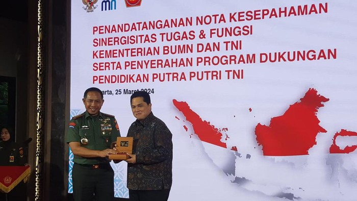Erick Thohir Gandeng TNI Amankan Aset-aset BUMN
