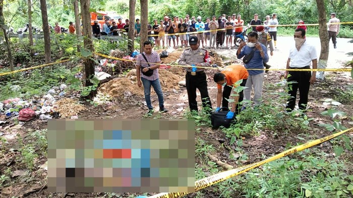 Geger Temuan Jasad Wanita Berambut Pirang Terbungkus Sprei di Nganjuk