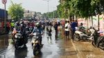 Hek Kramat Jati Banjir, Jalanan Jadi Macet Banget