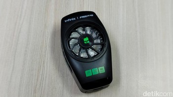 Infinix memberikan Cooling Fan. Foto: Rizqy Nur Amalia/detikINET