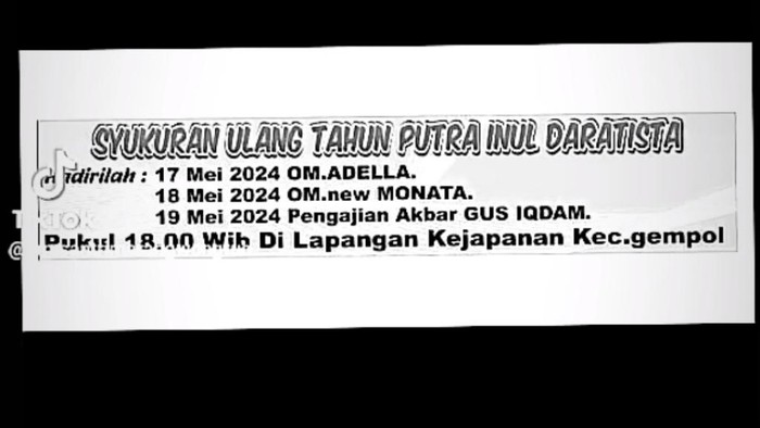 Inul Daratista umumkan syukuran ultah anaknya di Pasuruan