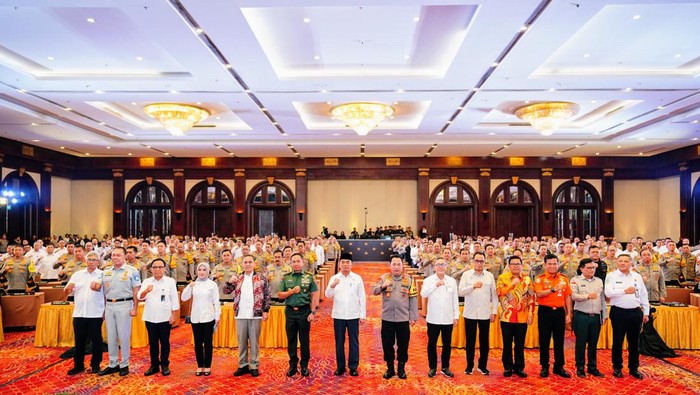 Kapolri Hadiri Rakor Operasi Ketupat 2024