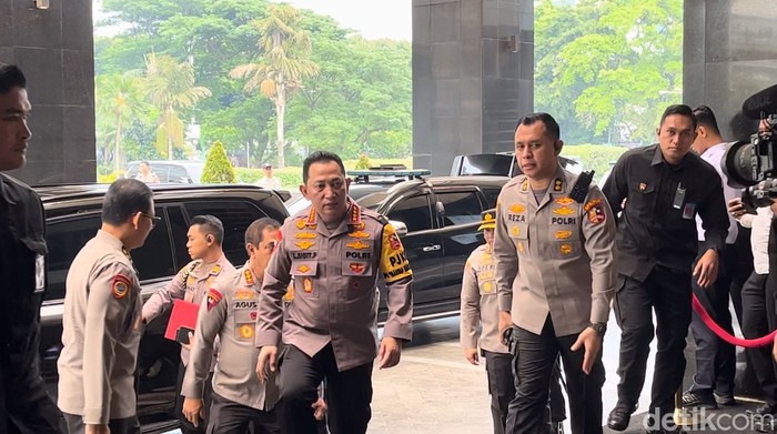 Kapolri Jenderal Listyo Sigit Prabowo (Rumondang Naibaho/detikcom)