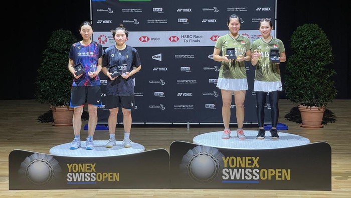 Lanny Tria Mayasari/Ribka Sugiarto juara Swiss Open 2024