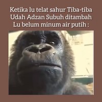 Nggak cuma laper, tenggorokan juga bakal kering kerontang seharian kalau begini sih.. Foto: Twitter