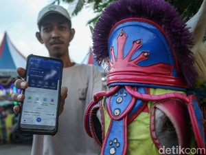 Jalan-jalan Naik Kuda di Bekasi, Bayarnya Pakai QRIS
