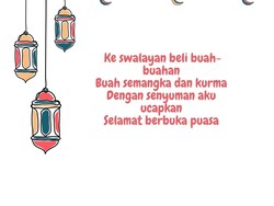 30 Pantun Buka Puasa Lucu buat Pacar dan Teman, Penuh Makna tapi Bikin Ketawa