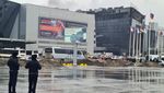 Potret Kerusakan Gedung Konser di Moskow Pascaserangan Mematikan