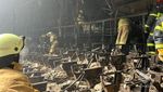 Potret Kerusakan Gedung Konser di Moskow Pascaserangan Mematikan