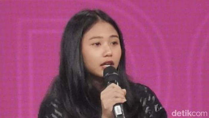 Rifda Irfanaluthfi, atlet senam pertama Indonesia ke Olimpiade, dalam acara dialog 