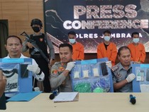 Polres Jembrana Tangkap Pemasok Sabu ke Rutan Negara