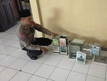 11 Kotak Amal Diduga Barang Bukti Pencurian Ditemukan di Kota Blitar