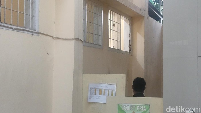 Terali yang diduga dibobol tahanan di Cianjur sehingga berhasil kabur.