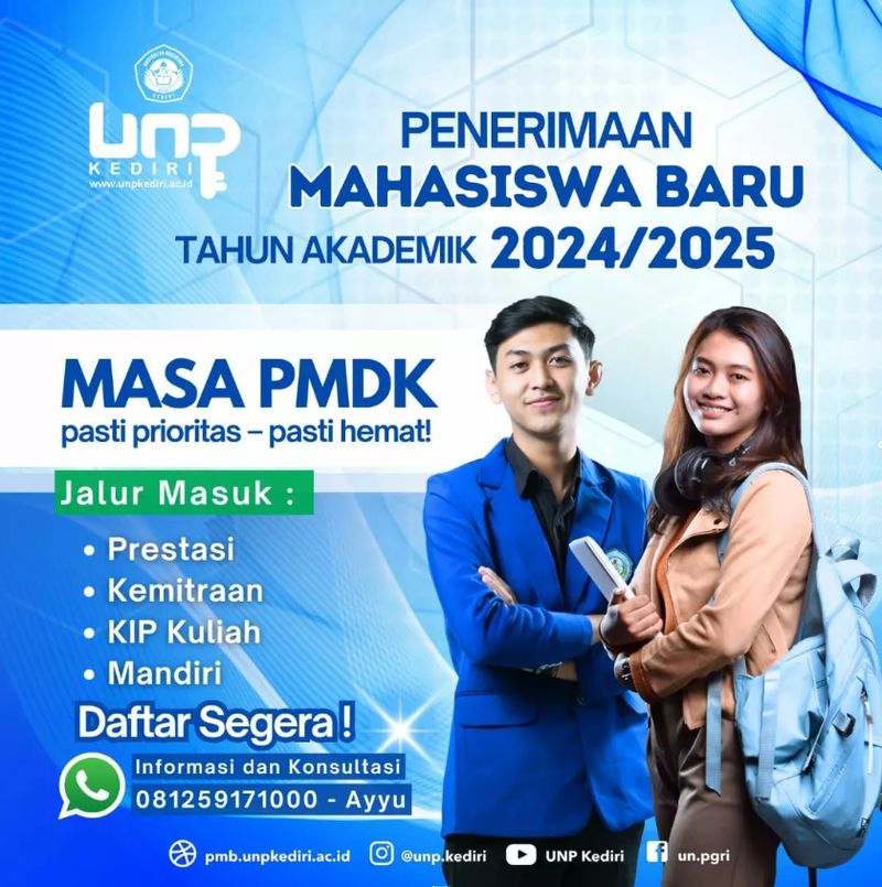 Universitas Nusantara PGRI Kediri.