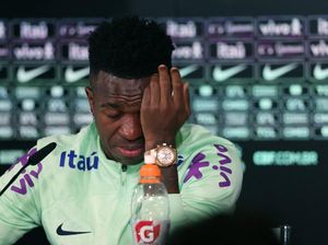 Tumpahnya Air Mata Vinicius Junior