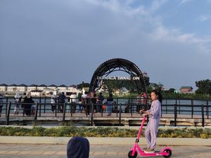 Wajah Baru Danau OPI Jakabaring, Jadi Tempat Ngabuburit Warga Palembang