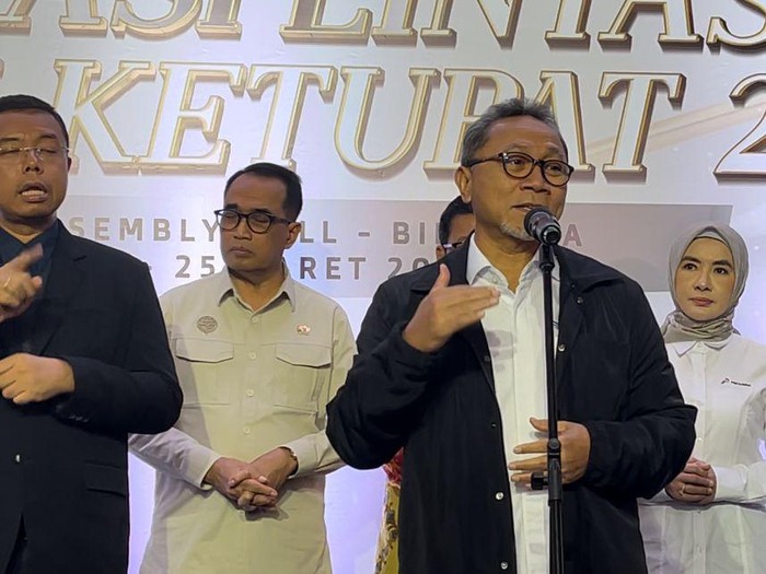 Zulkifli Hasan (Rumondang/detikcom)