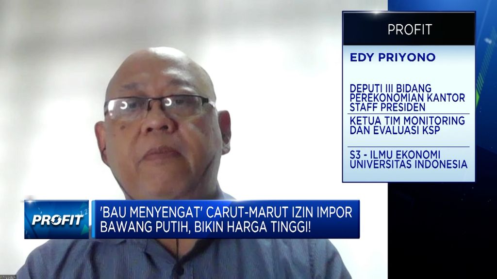 Deputi III Bidang Perekonomian Kantor Staff Presiden RI, Edy Priyono