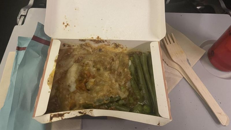 Duh! Penumpang Pesawat Ini Kecewa Dapat Menu Mirip Makanan Terkutuk