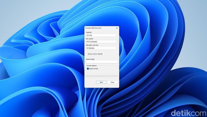 Fitur Format di Windows 11