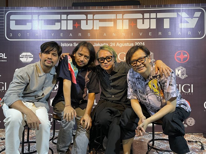 GIGI akan merayakan hari ulang tahun ke 30 dengan menggelar konser GIGINFINITY.