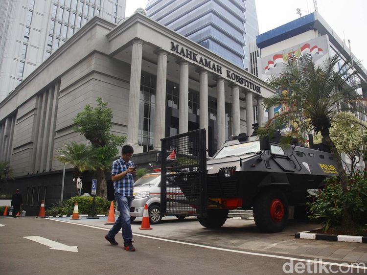 Jelang Sidang Sengketa Pilpres, Begini Pengamanan Gedung MK
