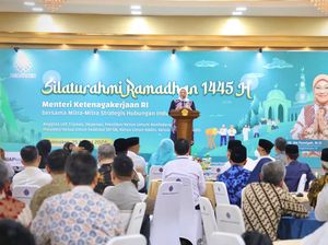 Silaturahmi dengan Stakeholder, Menaker Ingatkan Pentingnya Sinergitas