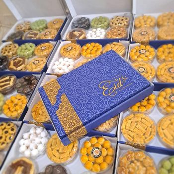 Kue kering di Bali untuk Lebaran. (Istimewa)