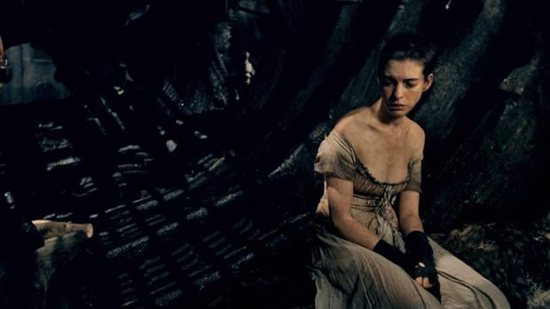Cuplikan adegan Anne Hathaway di Les Miserables.