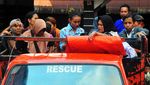 Banjir Surut, Korban Banjir Demak Kembali ke Rumah