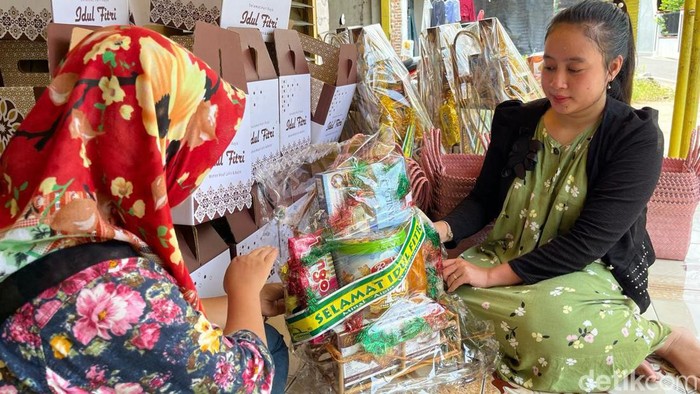 Penjualan Parsel di Mojokerto Meningkat Jelang Lebaran
