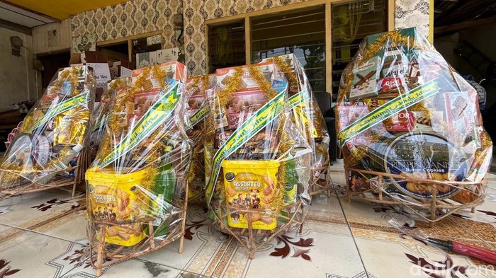 Penjualan Parsel di Mojokerto Meningkat Jelang Lebaran