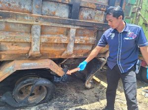 Pria di Kutim Bakar Truk di Kantor Kejari gegara Frustrasi Menganggur