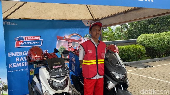 PT Pertamina Patra Niaga menyiapkan delapan motoris BBM Delivery Service di Sukabumi